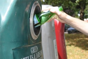 Last year Plymouth collected 3,156 tonnes of glass through its 117 bring banks